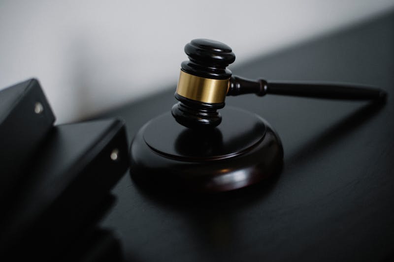 Court gavel — domestic violence injunctions and restraining orders